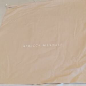 Rebecca Minkoff cream Drawstring Dust Bag For Handbags / Shoes 20".